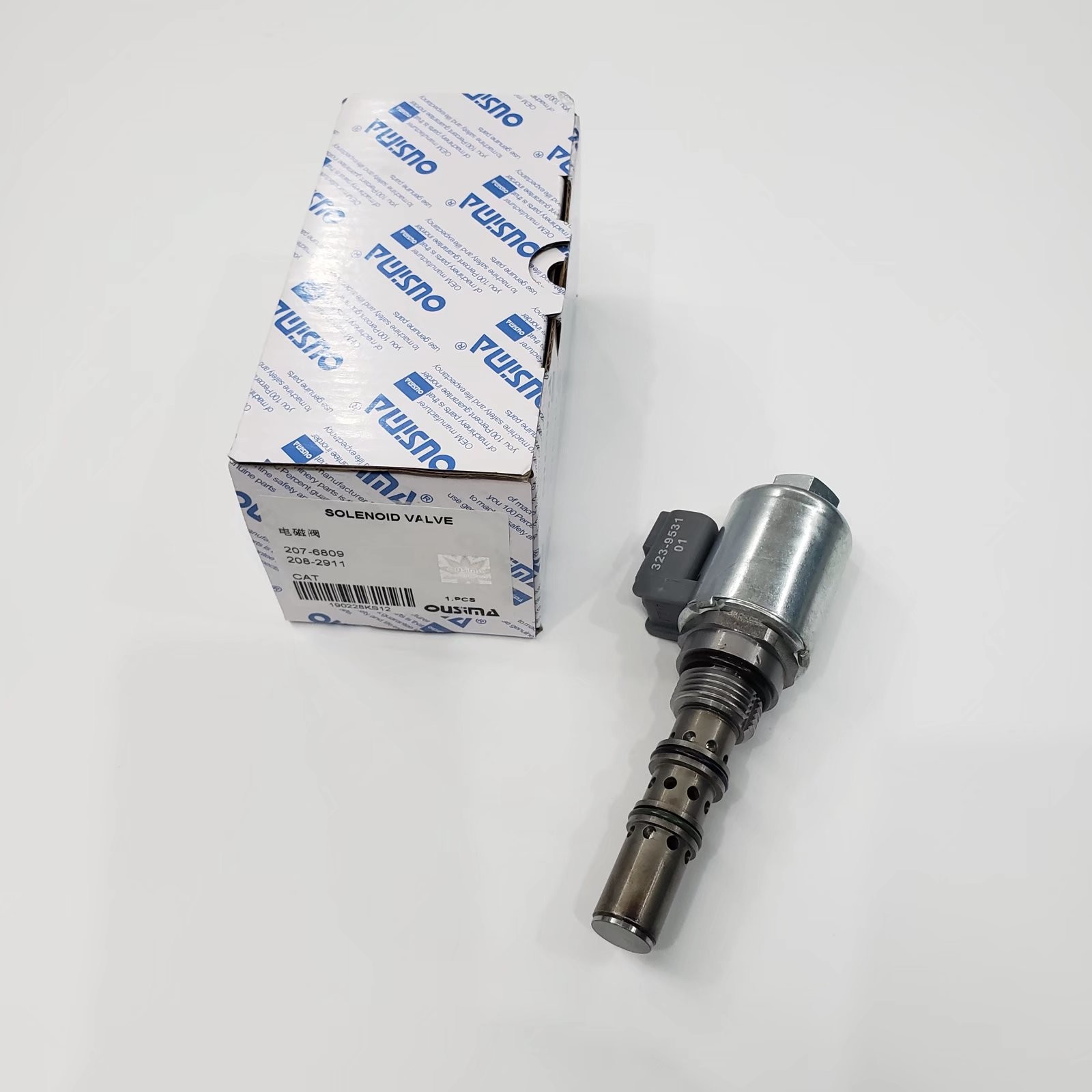 OUSIMA Solenoid Valve 207-6809 208-2911 For Engine Wheel Loader