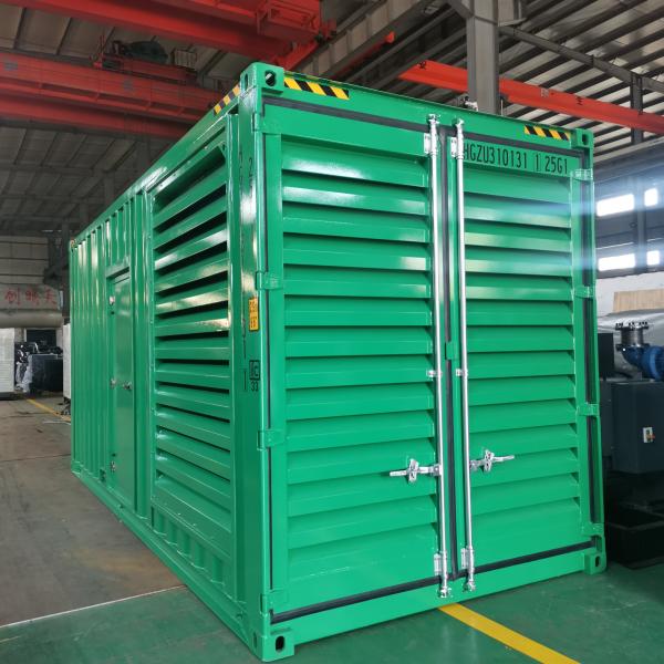 800kva 640kw 50Hz 3 Phase Container Diesel Generator Hotel Diesel Electric