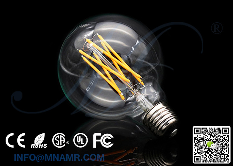 Shop Vintage Edison Light Bulbs 10W Dimmable G125 LED Bulb E27 110V 120V 130V 220V 230V 240V