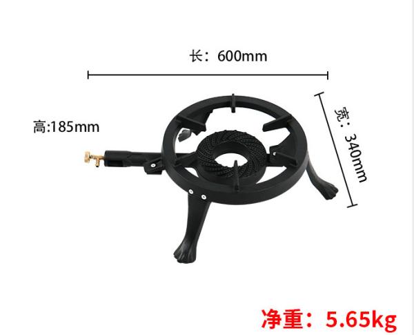 Factory direct sale restaurant outdoor courtyard special cast iron fierce fire
