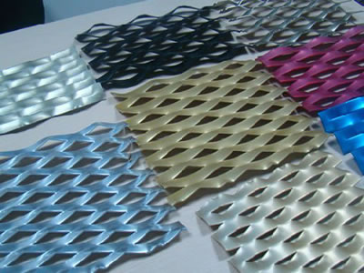 aluminum mesh panel