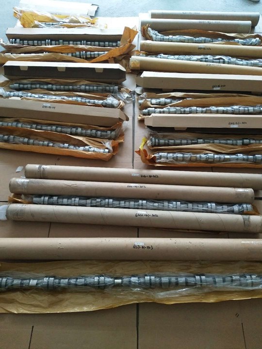 komatsu engine camshaft : 6D95 engine 6207-41-1111 6D102 engine 6735-41-1111 6D107 engine 6745-41-1170