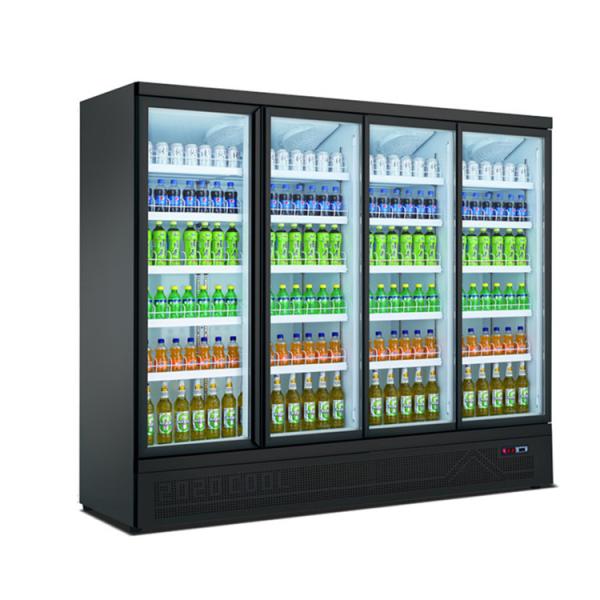 Supermarket Display Refrigerator Glass Door Freezer Display Cabinets Commercial