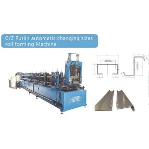  Precision CZ Purlin Roll Forming Machine For Added Stiffness And Structural Support Manufactures