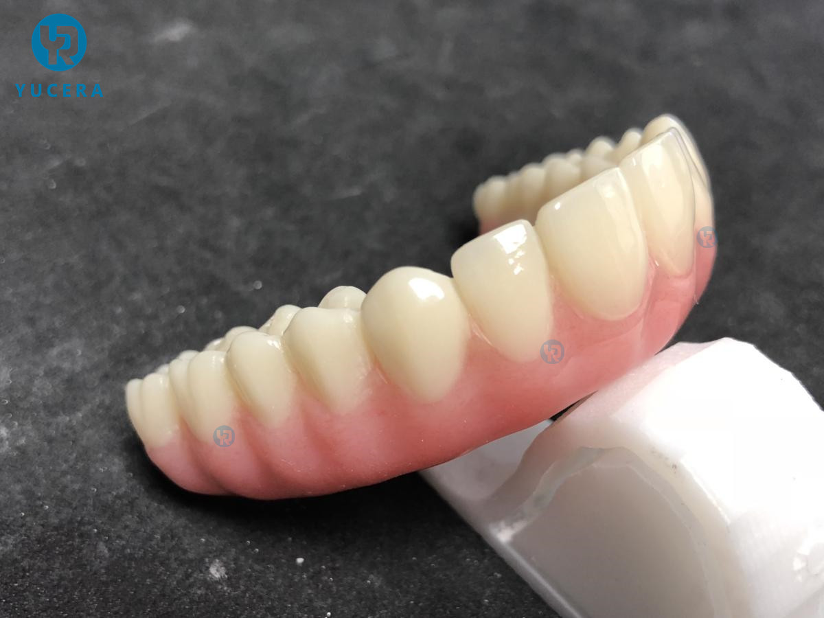 Dental Multilayer Zirconia Disc Acrylic 95 PMMA Block For Temporary Teeth