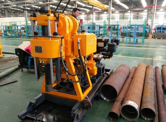 Gk 200 Core Engineering Geological Drill Rig 300 Mm Hole Diameter 3