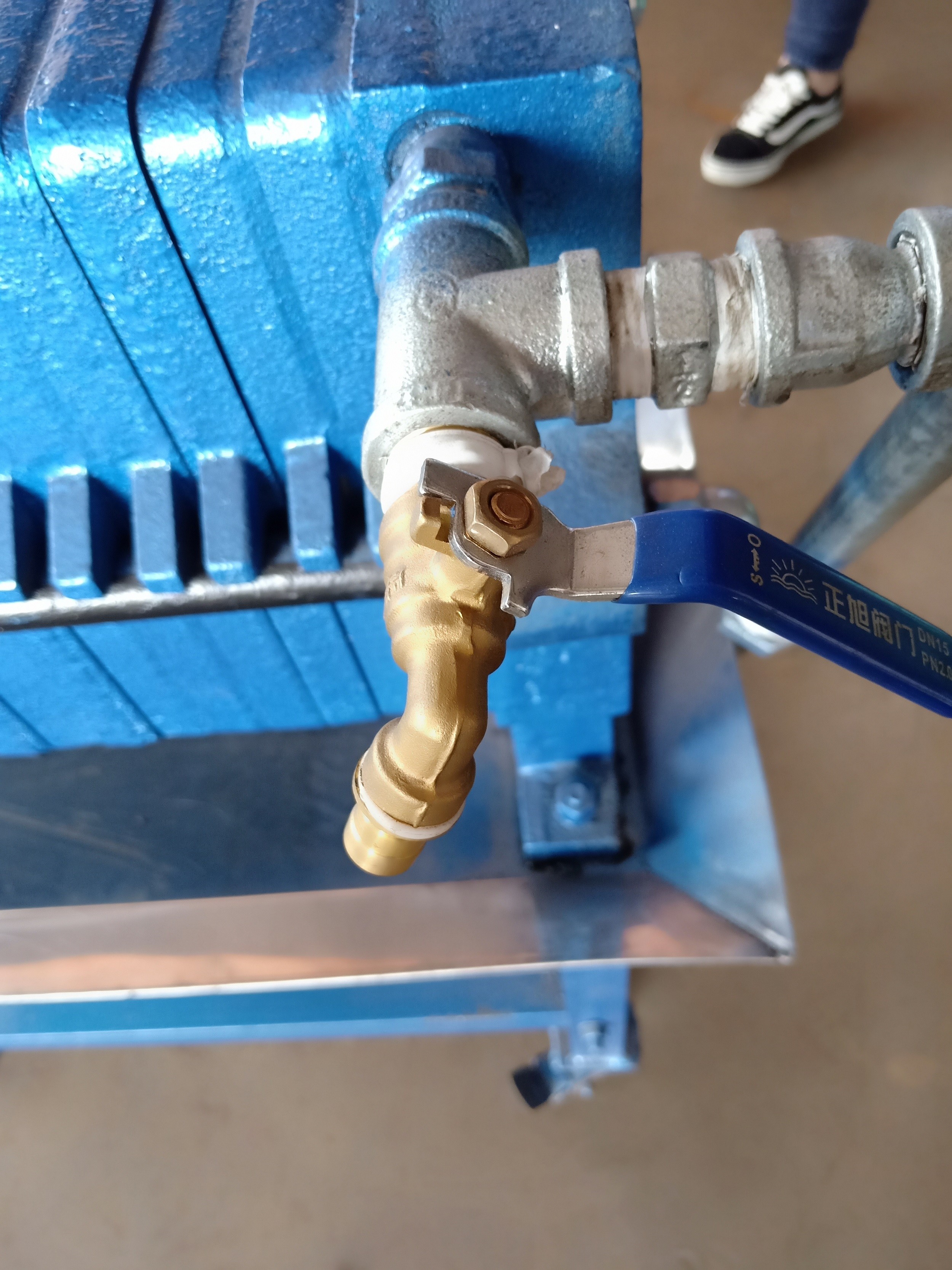 Z26 85-100kg/h filter press oil