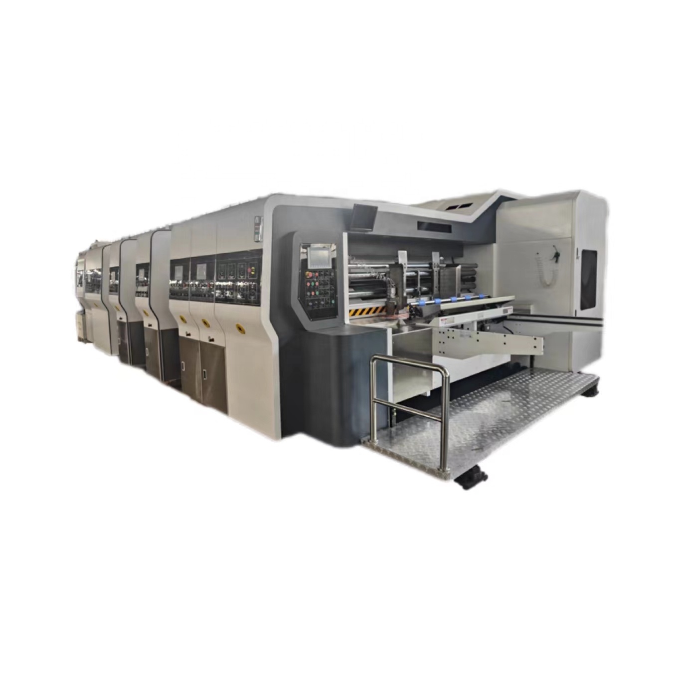6 Colour Flexo Printing Machine for Paper Box in Function Corrugated Carton Printing