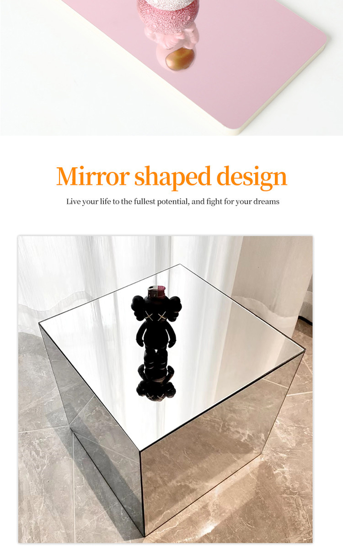 Environmentally Friendly Light Luxury Mirror Bamboo Fiber Wood Veneer