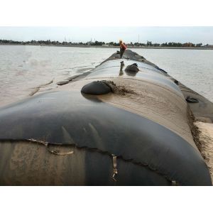 Smooth Surface Geotextile Dewatering Tubes For Sewage Sludge Dewatering