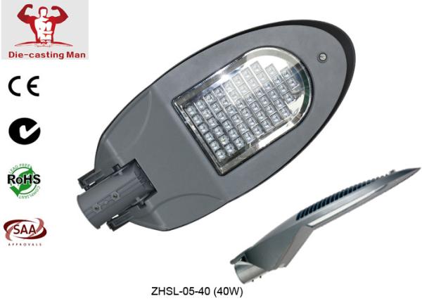 Gold or Grey SMD 40W Elegant LED Street Light Fixtures for Road / Highway /