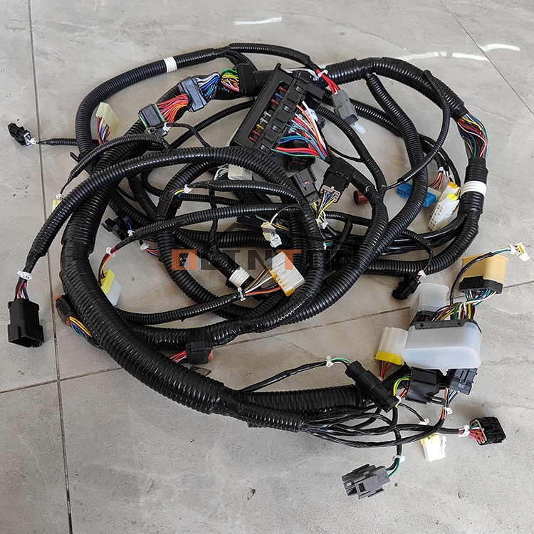 Construction Works PC200-7 PC220-7 Excavator Cab Internal Wiring Harness 20Y-06-71512
