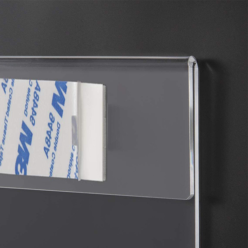 4 X 6 Inches Acrylic Photo Frame Wall Mounted Picture Frame With 3M Sticker On Wall