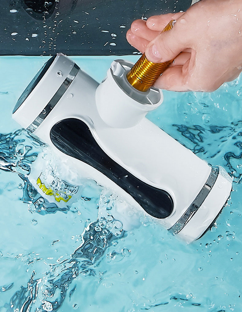 3-5s Instant Heater Electric Hot Water Tap Bathroom Kitchen Use 2-3L/Min