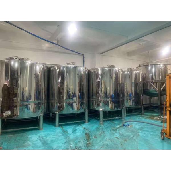 Electric Heating Stainless Steel Mobile Storage Tank for Food Chemical Fluid