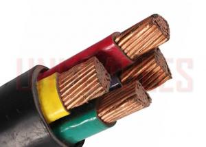  CU Black 600 / 1000V PVC Insulated Cables IEC 60502-1 Building Cable For Electricity Supply Manufactures