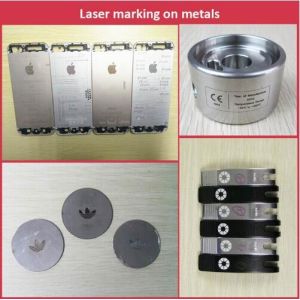 20W fiber laser rotating marking machine for pipe and round tube marking
