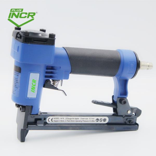 22gauge Fine Crown Air Pneumatic Staple Gun Air Stapler 1416 for Furniture