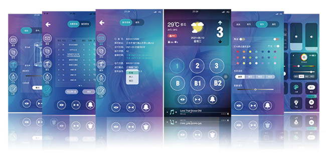 10.1 In Touch Screen Elevator Floor Number Choice Multimedia Programs
