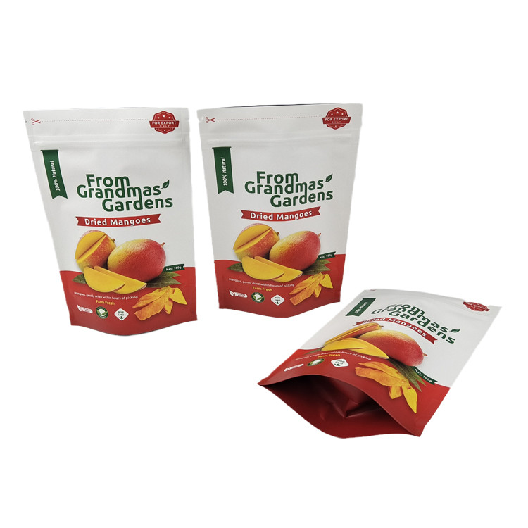 Customized Logo Stand up Brown Kraft Paper Bags Biodegradable Food Grade Smell Proof Bags with Logo