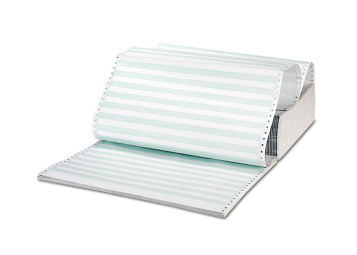 Commercial NCR Carbonless Paper In Reels Customized Roll Width Office Usage