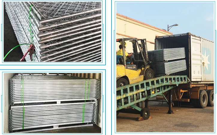 4mm Wire Dia Galvanized Steel Farm Chain Wire Mesh