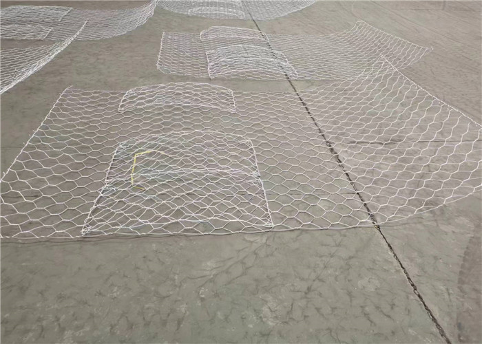 80X100mmx3.0mm Galvaized Gabion Box / Heavy Hexagonal Wire Mesh