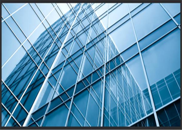 Flat Shaped Tempered Safety Glass 300 * 300 - 7000 * 2440 For Building Window /