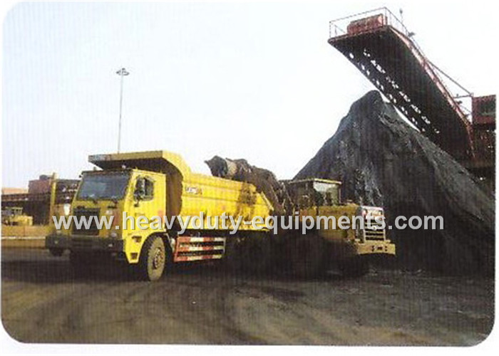 Rated load 60 tons Off road Mining Dump Truck Tipper 309kW engine power with 34m3 body cargo Volume