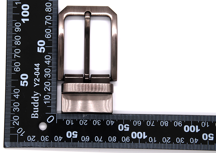 Wenzhou KML Best quality mult color simple zinc alloy reversible pin belt buckle promotion