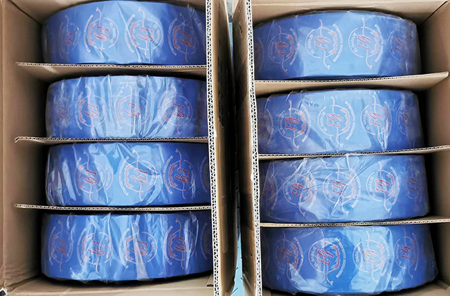 OEM LOGO Printing High Barrier Tear Strips PVDC Sausage Casing
