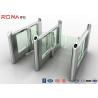 Buy cheap Smart Electronic Flap Waist Height Turnstiles RFID Security Gate For Pedestrian from wholesalers