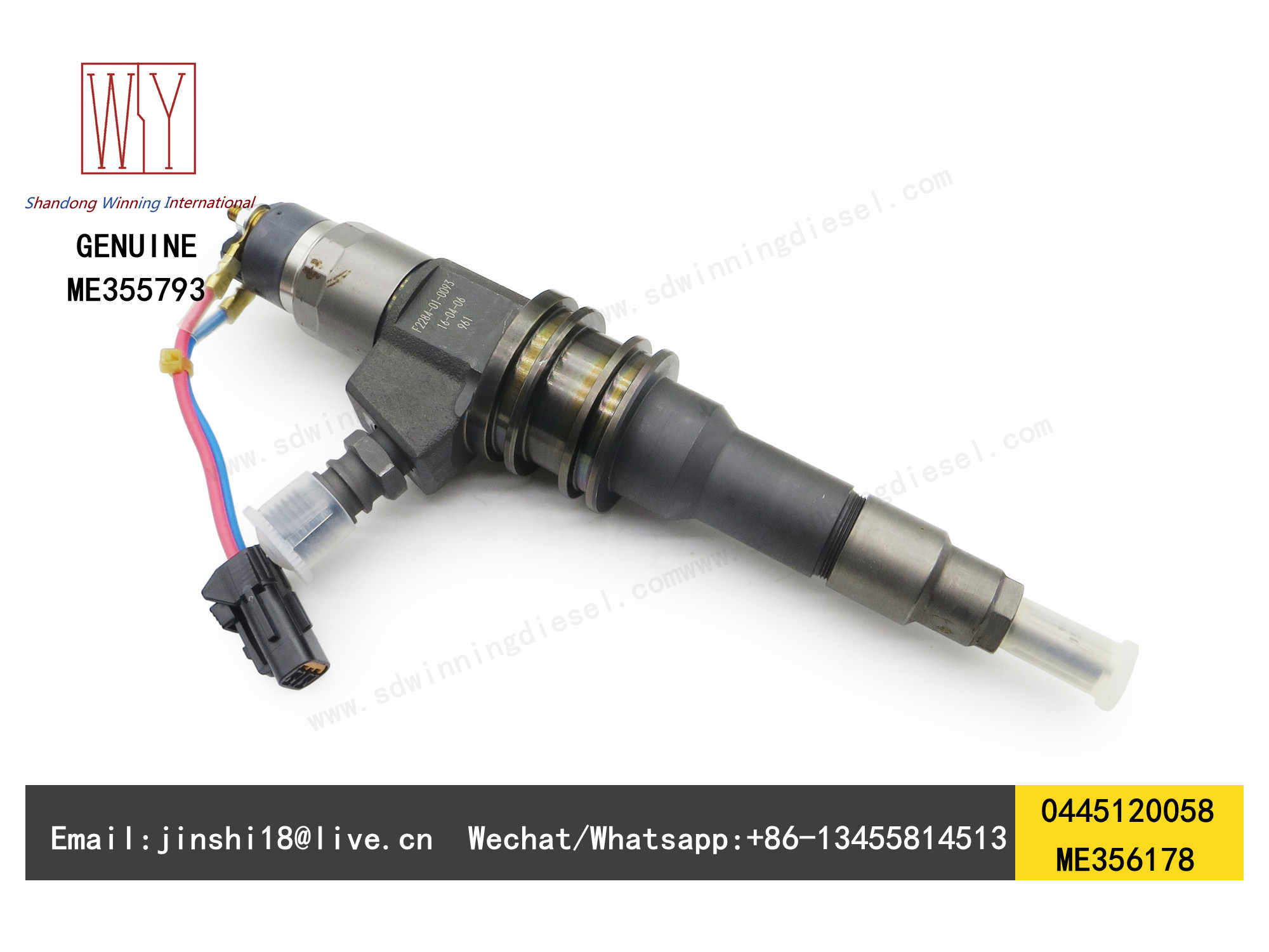 BOSCH GENUINE AND BRAND NEW FUEL INJECTOR 0445120058, ME356178, ME355793, ME 356178, ME 355793