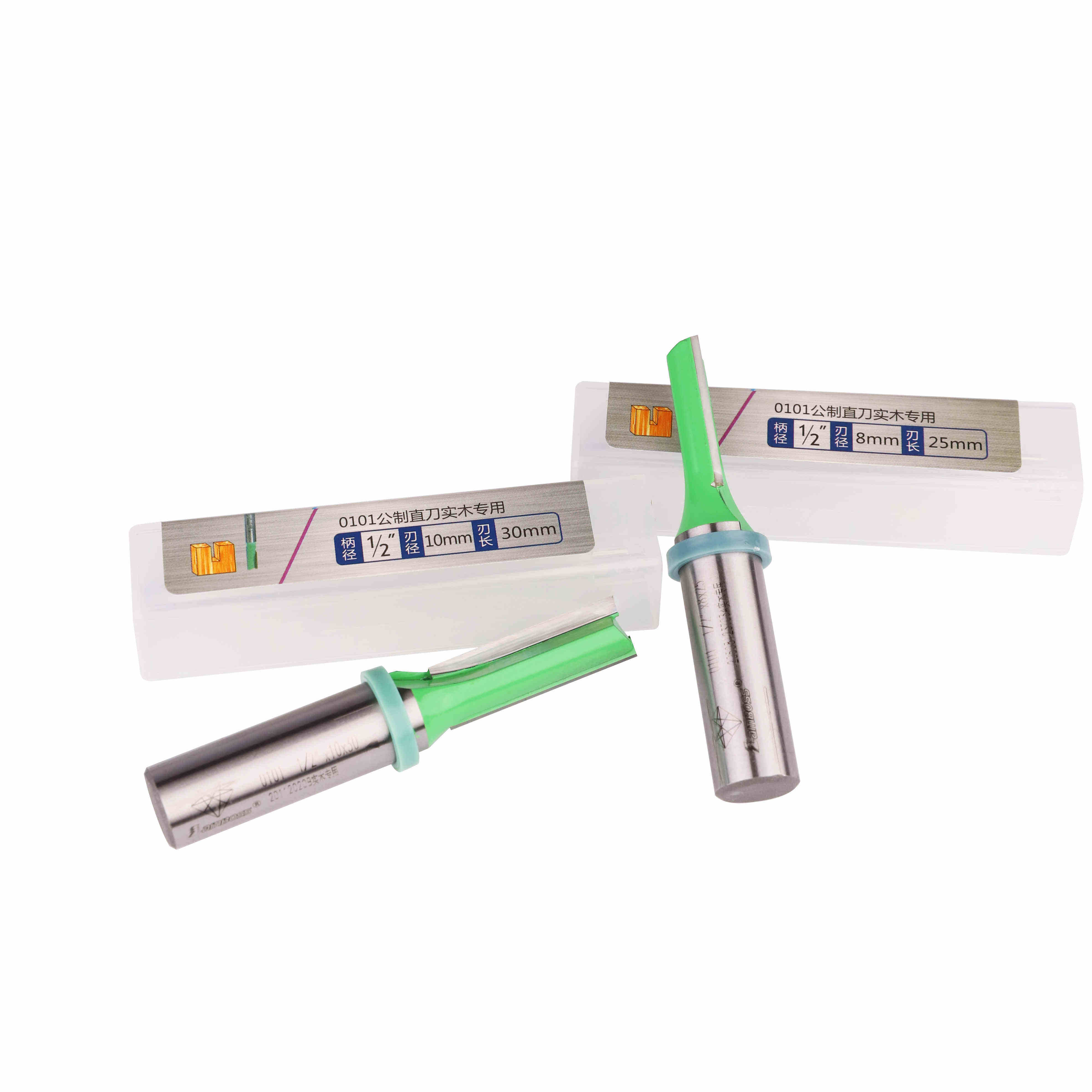 Sturdy Antiwear Milling Router Bit , Woodworking Straight Flute Cutter