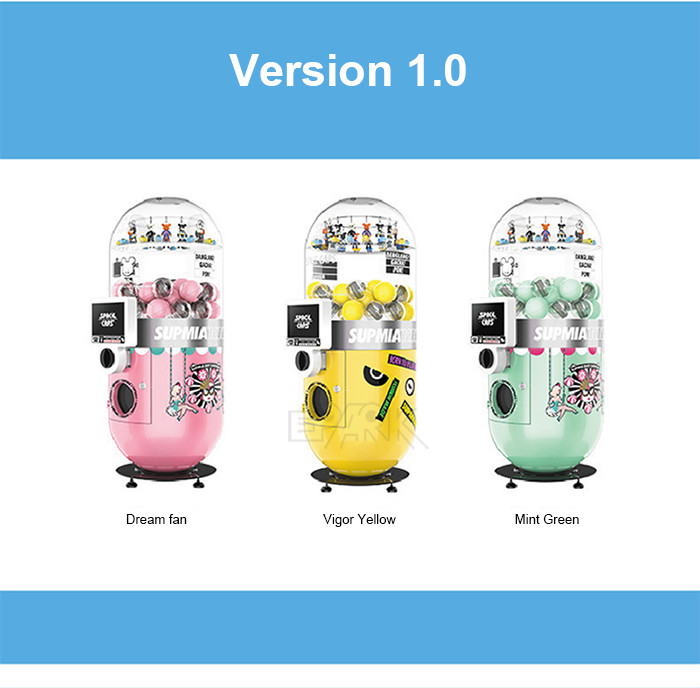Coin Operated Game Gift Machine Bouncy Ball Capsule Toy Machine