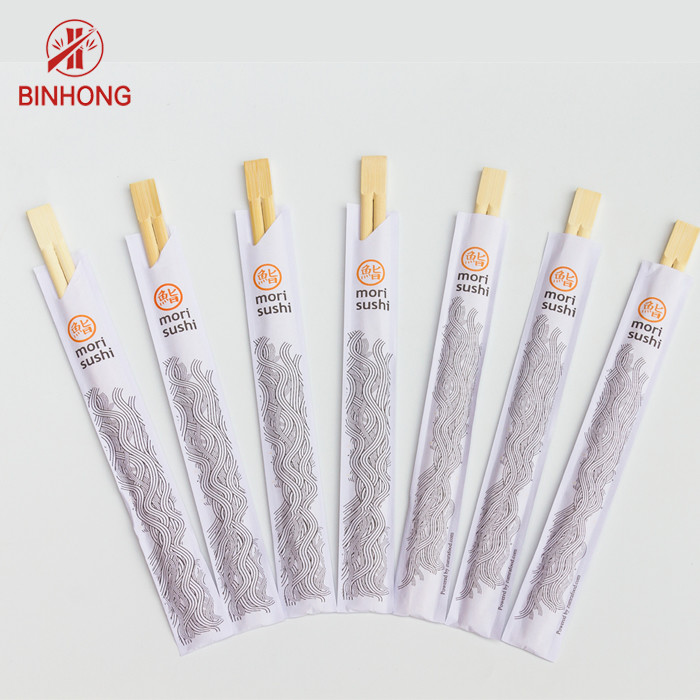 Compostable Biodegradable 23cm Length Disposable Bamboo Chopsticks