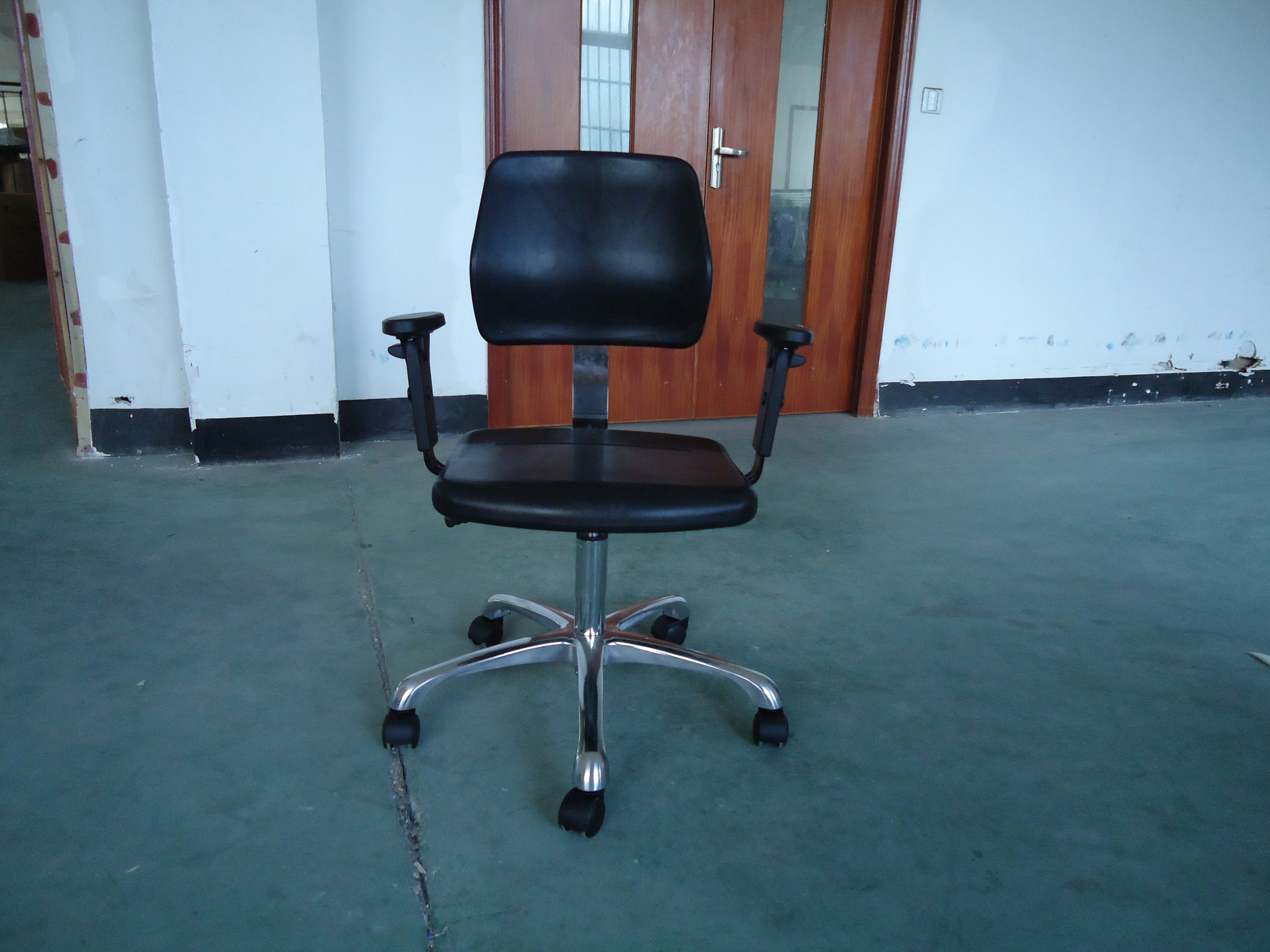 Comfortable Practical ESD Task Chair , Smooth Movement Ergonomic Lab Chairs