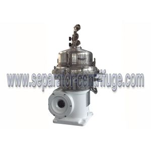  3 Phase Disc Stack Centrifuges For Purifying Milk Degrease, Milk Degreasing Separator Manufactures