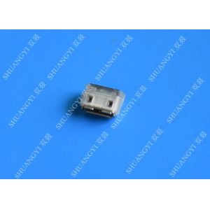 China IP68 Steel Micro Tablet USB Connector B Ejector Type Gold Flash Contact on sale