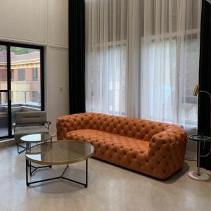  Tufted Velvet Modular Sofas 1.0x2.7m Chesterfield Manufactures