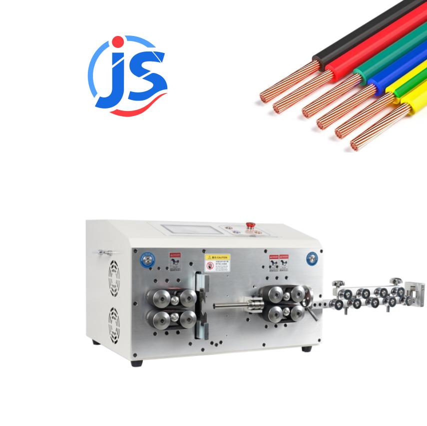Wire Stripping Machine Automatic Wire Stripping and Cutting Machine Automatic with Motor Driven Jump Tube and Front /Rear Strip