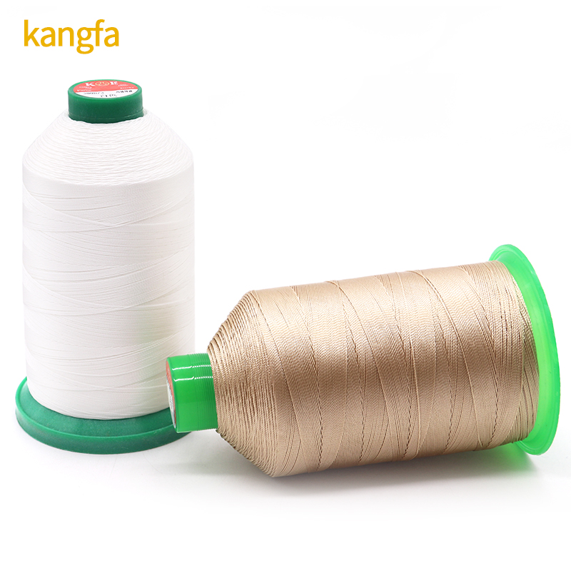 Multicolor 250g High Tenacity Bonded Polyester Sewing Thread Tex 70 100% Polyester