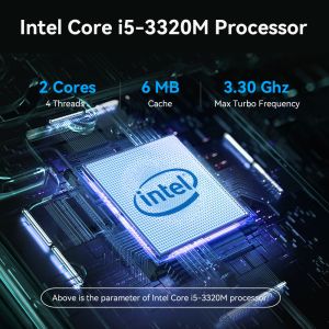 Intel Mini PC With Core Series Processor DDR3 RAM And White Aluminium Chassis