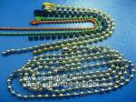 supply diy brass jewelry ball chains, pre-cut steel bead chains,