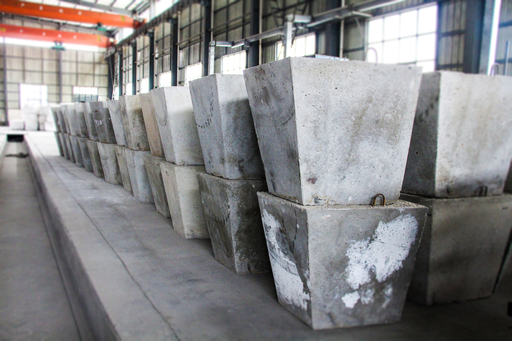 Good Slag Resistance Precast Concrete Blocks For The Impact Zone Of Tundish