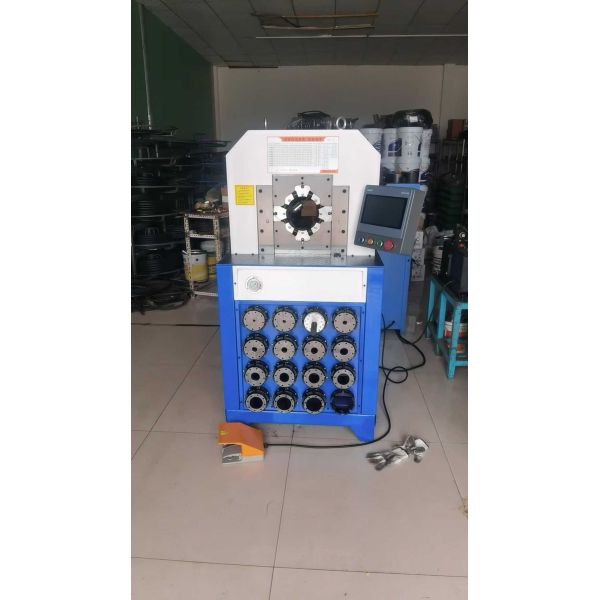 Quality 3 Inch 15 Dies Hydraulic Hose Crimping Machine with 2800KN Crimping Force for High-Pressure Applications for sale
