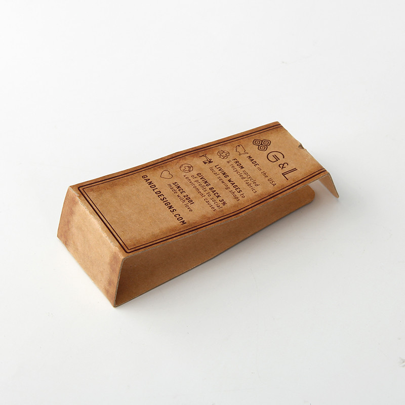 Durable Scarf Small Kraft Header Cards For Retail Packaging