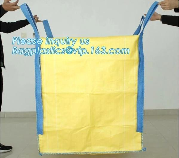 Type A polypropylene fibc big bag recycle jumbo super big bags 1500 fabric woven