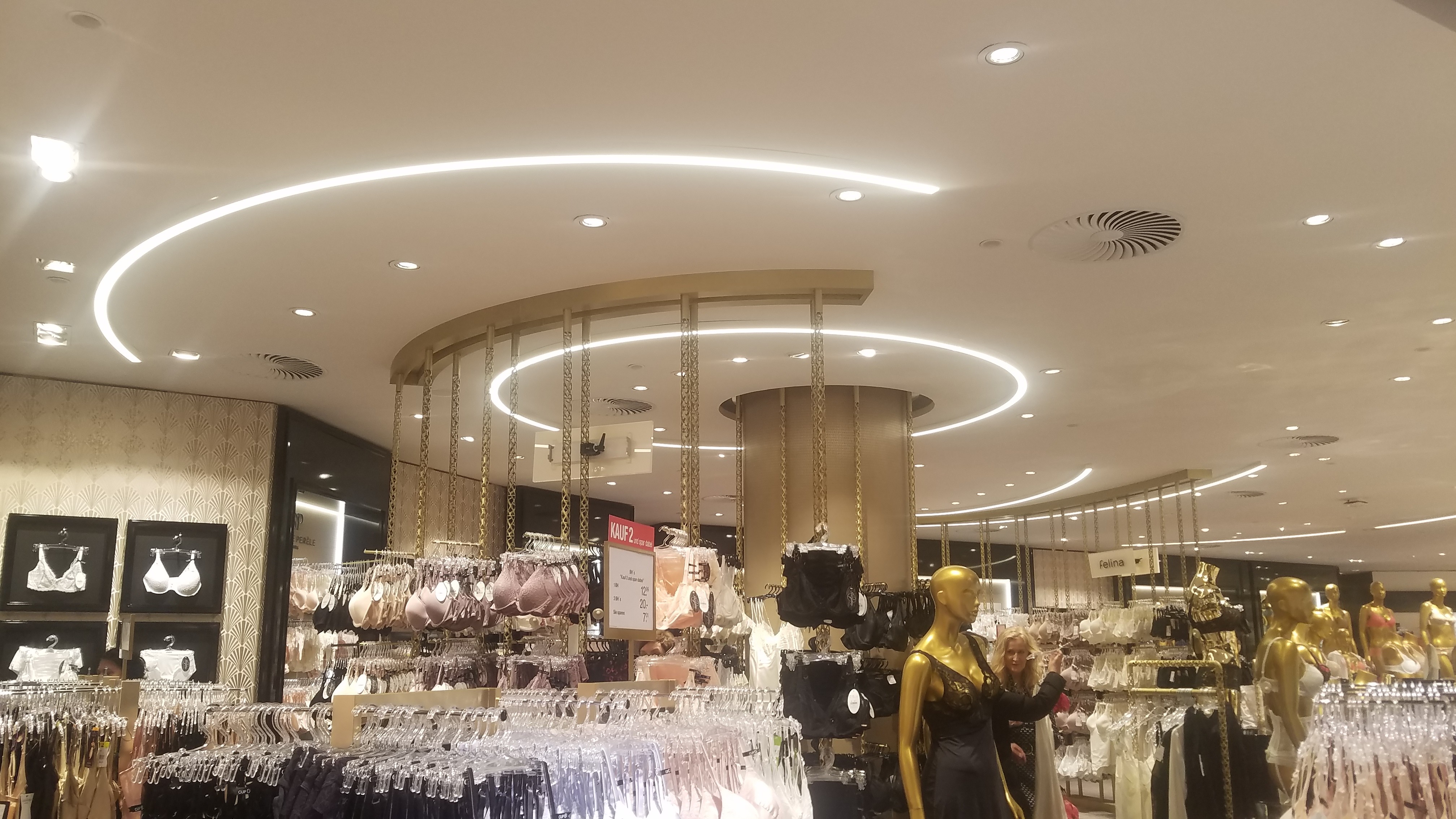 Arc Curved Linear Led Light Continuous 5800lm Pendant Light Linear