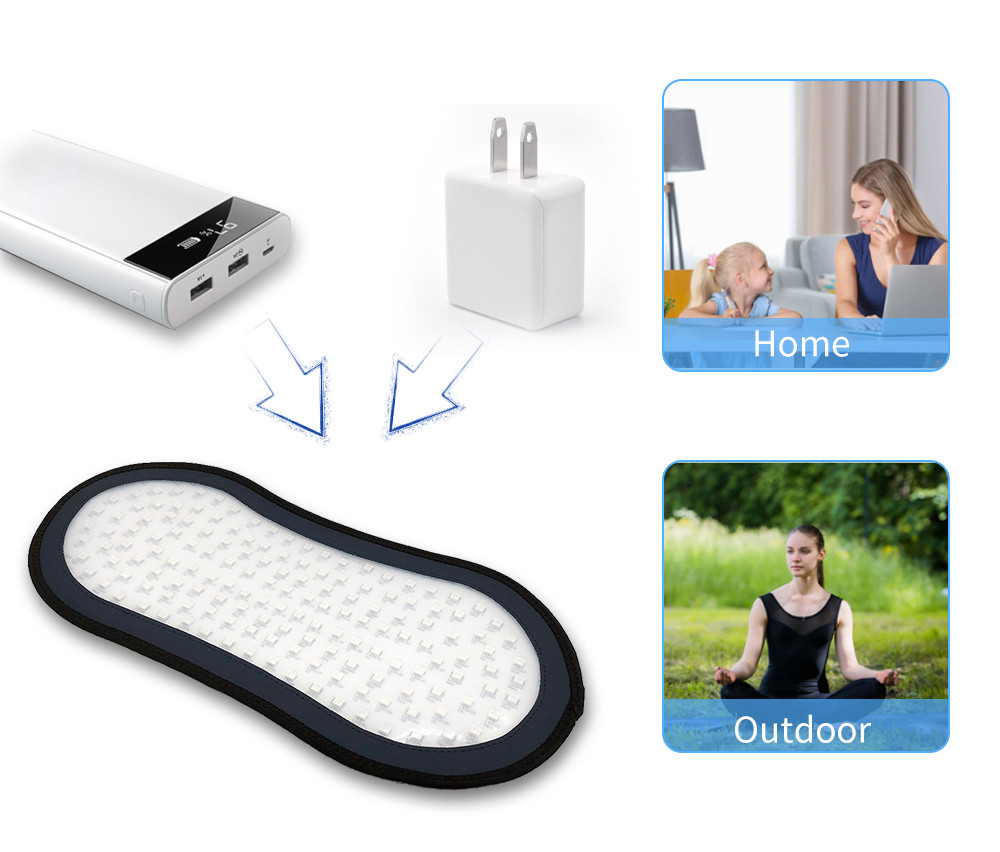 Physical Bio Near Infrared Light Therapy Pads Foldable Full Body Infrared Heating Pad